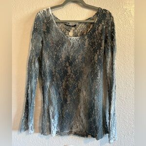 Lace Long Sleeve Tunic